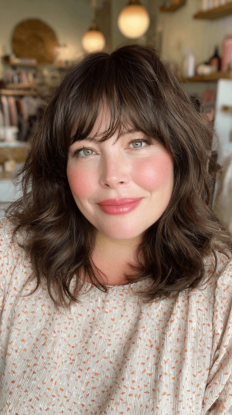 Softly Layered Butterfly Cut with Textured Ends