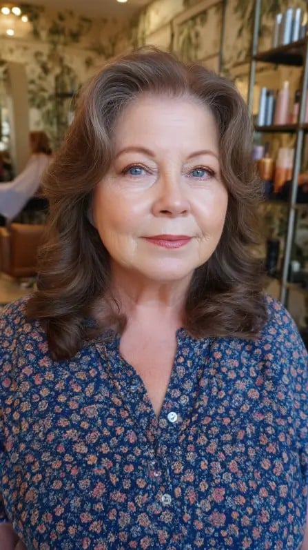 Softly Layered Waves for a Timeless Look