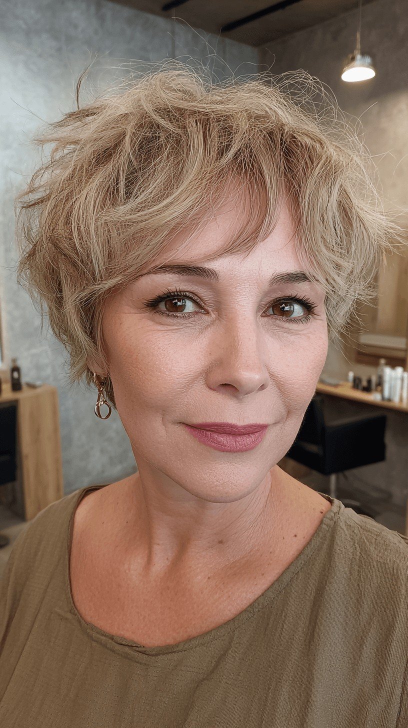 Chic Soft Textured Bob with Face-Framing Layers