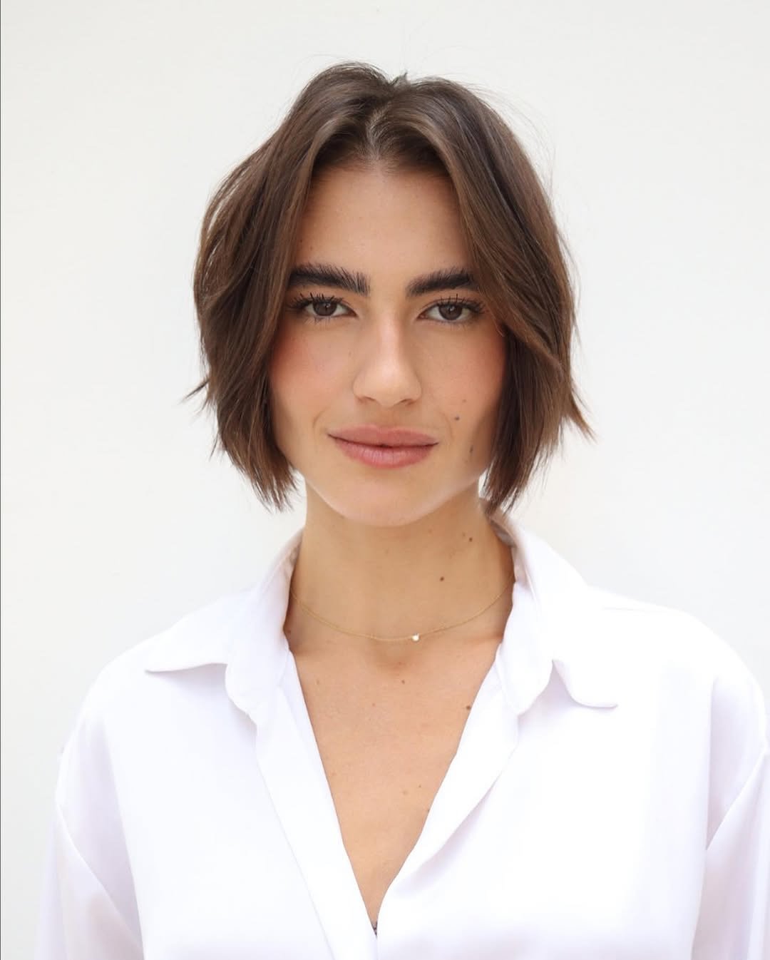Chic Textured Bob with Face-Framing Layers