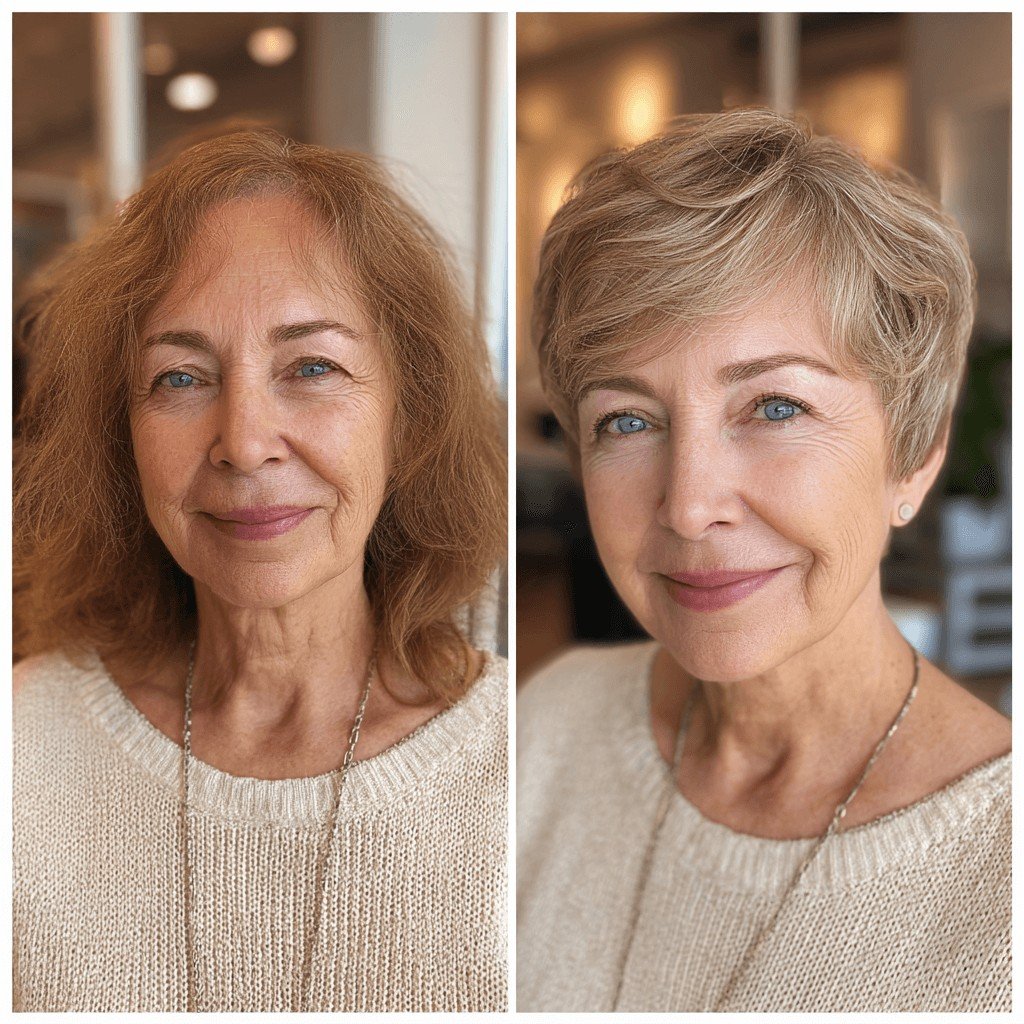 Chic Textured Short Cut with Flattering Volume