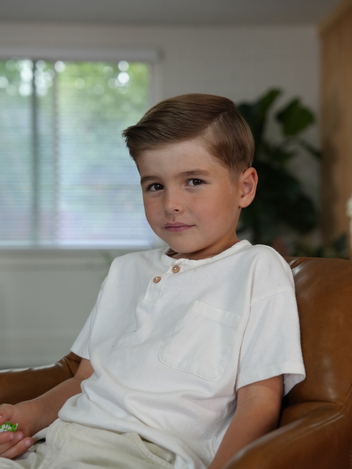 Classic Side-Parted Tapered Cut