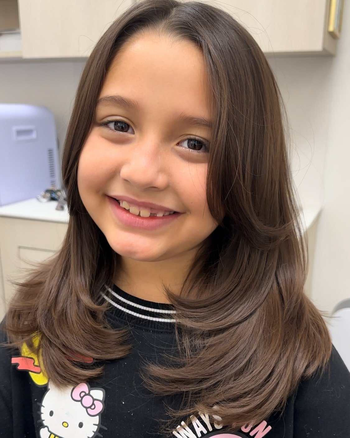 Elegant Layered Cut with Soft Face-Framing Layers