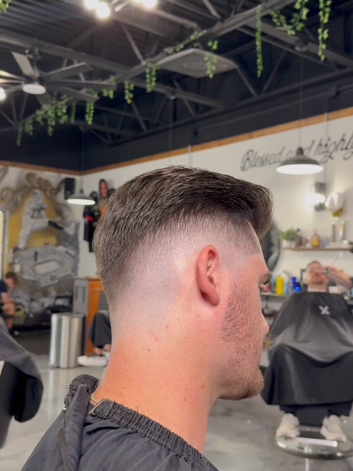 Modern Tapered Fade with Textured Top