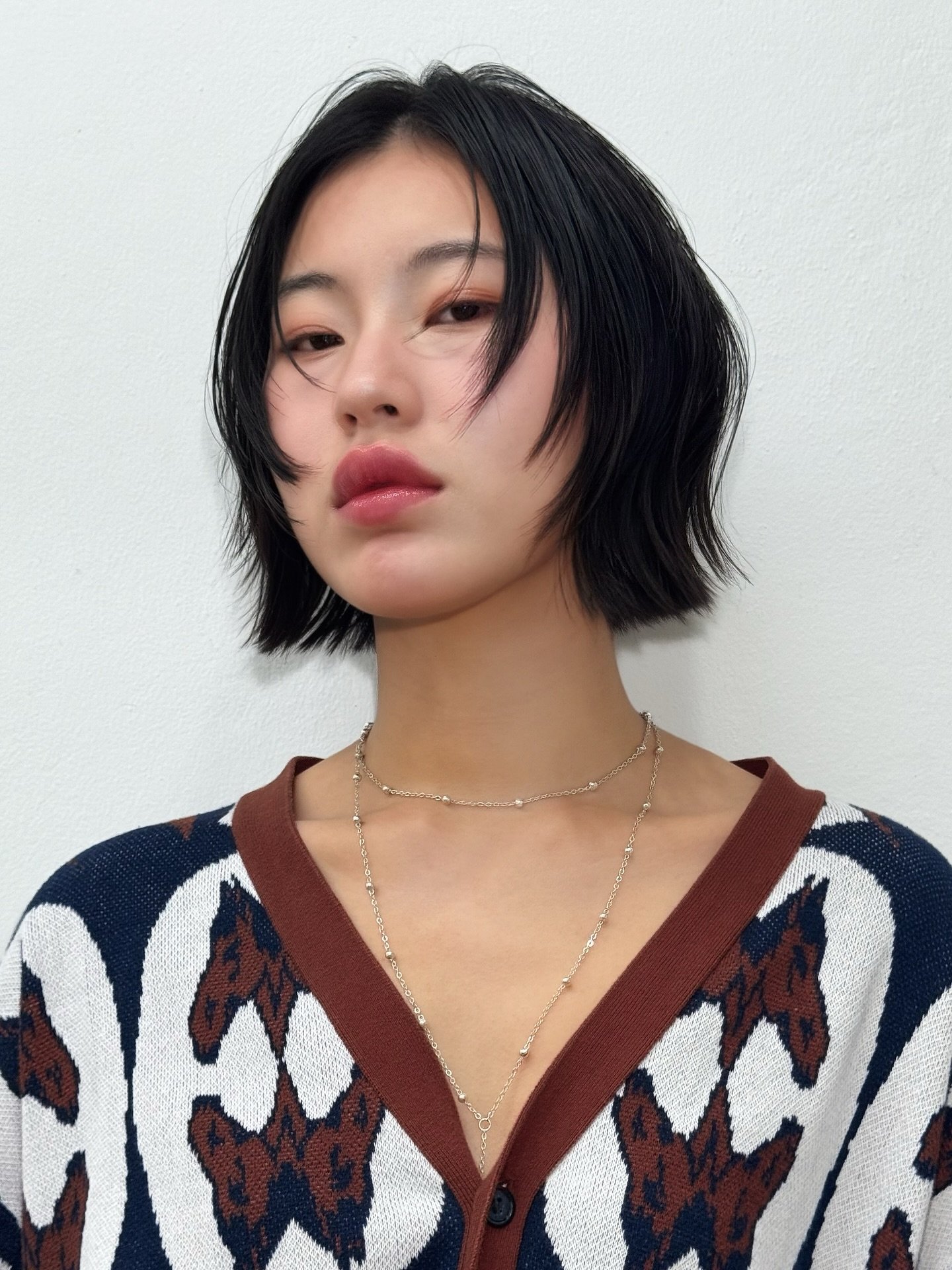 Modern Textured Bob with Soft Face-Framing Layers