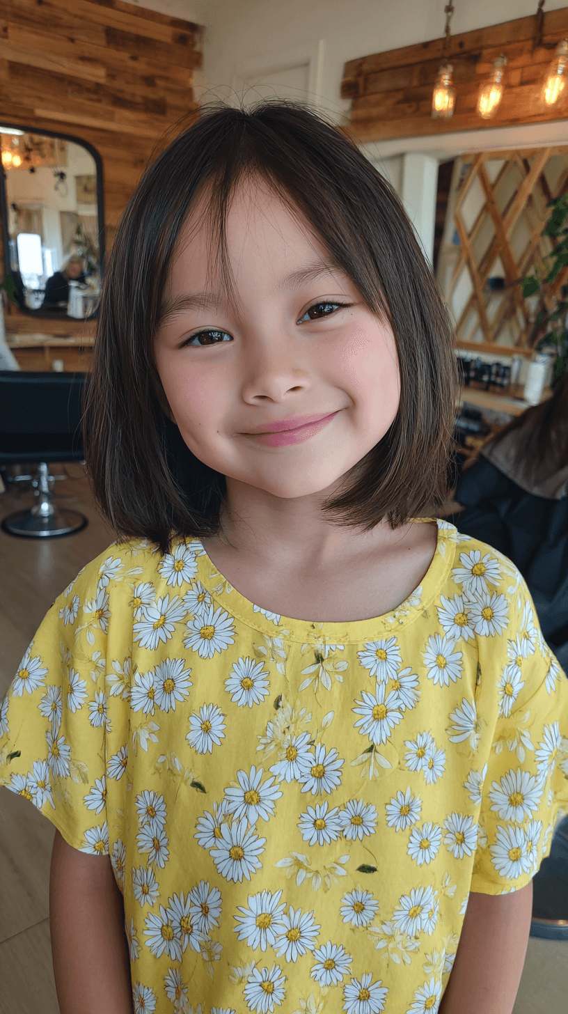 Playful Classic Bob with Subtle Face Framing