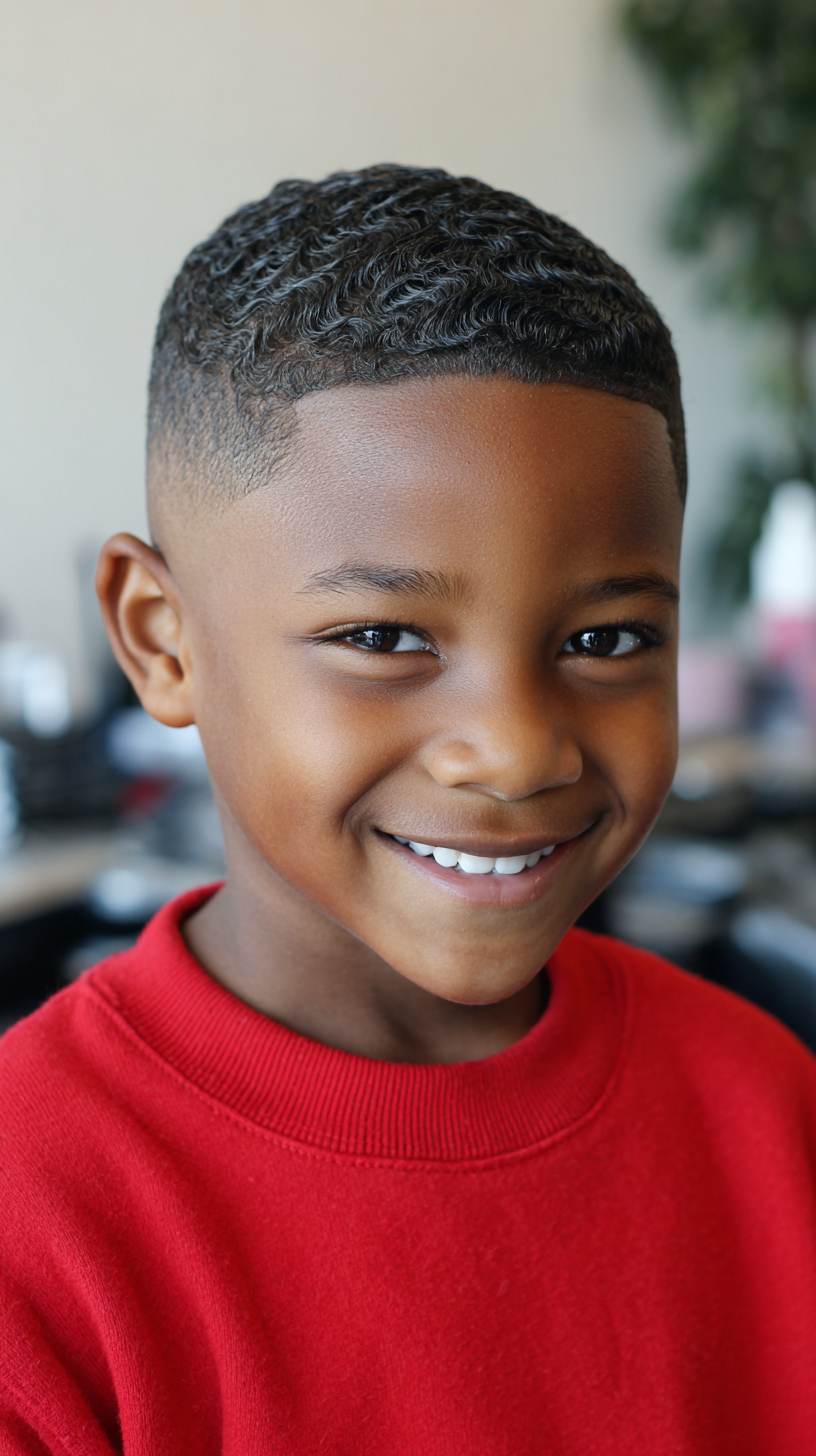 Stylish Short Textured Cut with Defined Waves