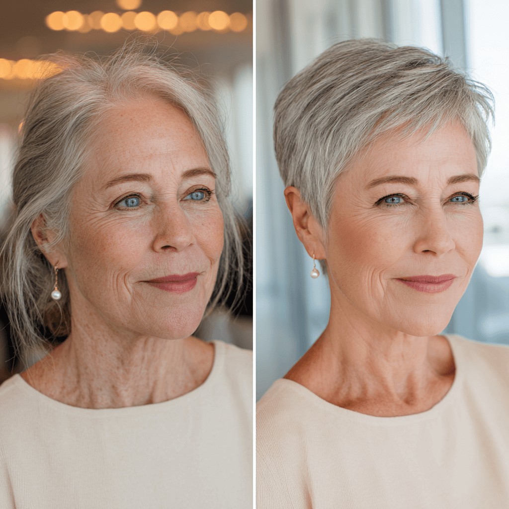 Stylish Textured Short Cut with Soft Volume