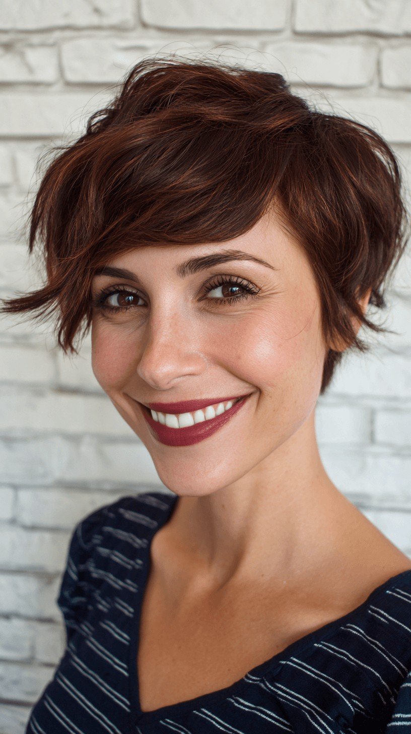 Trendy Textured Pixie with Playful Layers