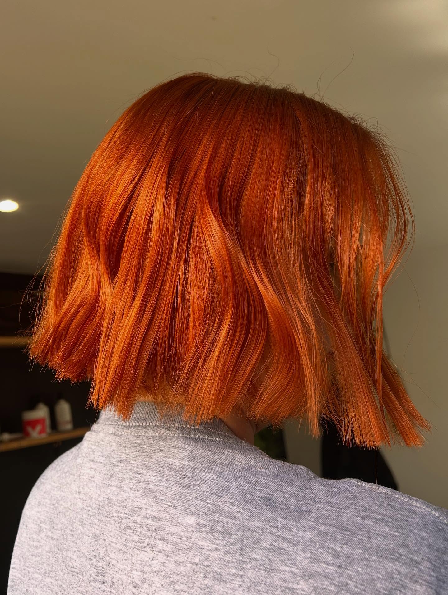 Vibrant Textured Bob with Lively Waves