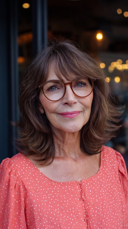 Charming Chestnut Wispy Layers