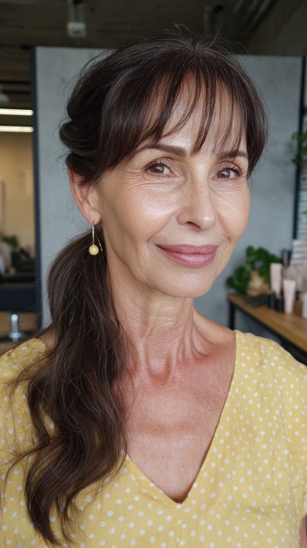 Subtle Sun-Kissed Waves for Mature Elegance