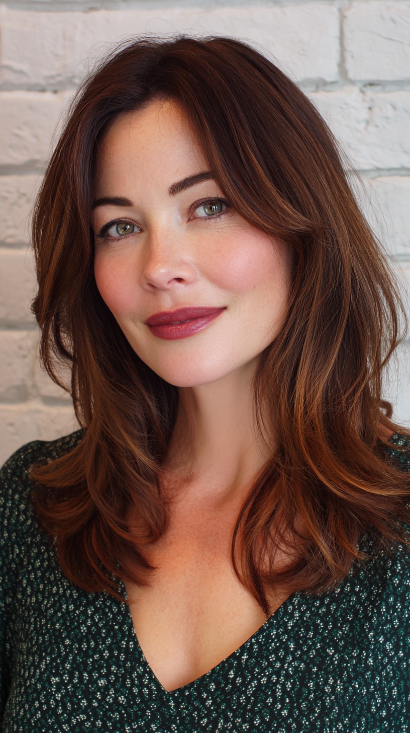 Rich Chestnut Waves with Soft Layers