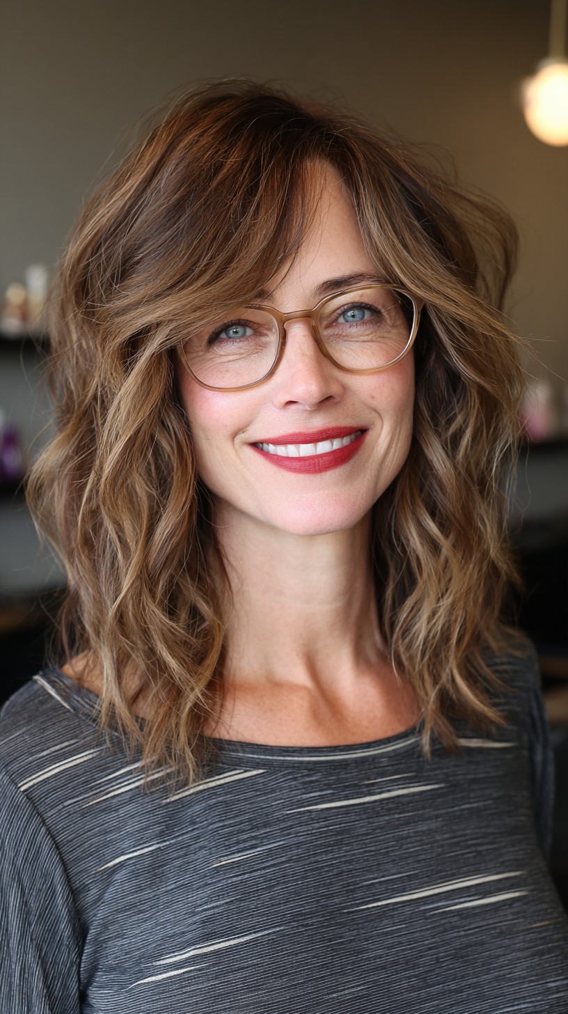 Dynamic Chestnut Waves with Gradual Layers