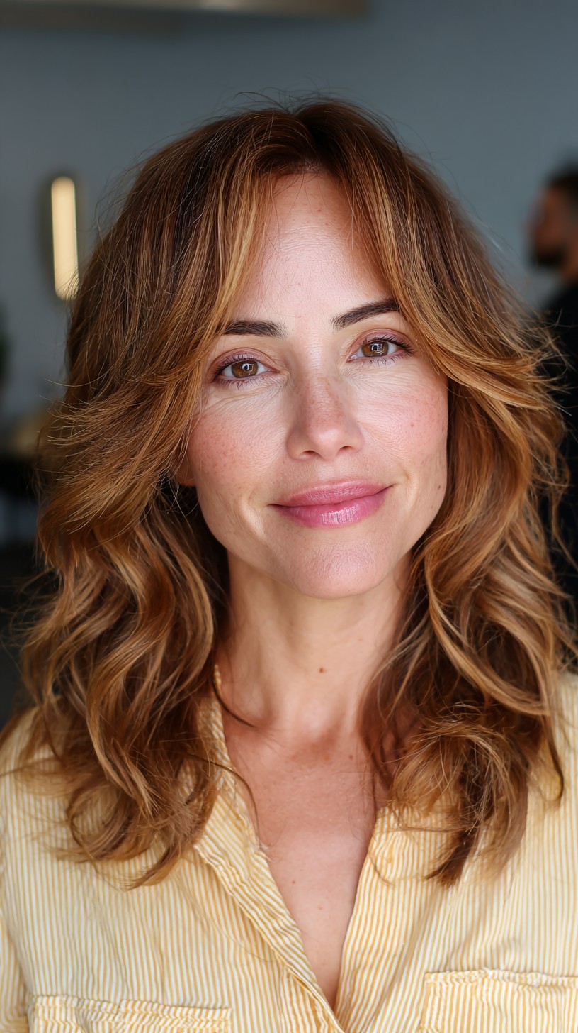 Golden-Caramel Waves with Soft Layers