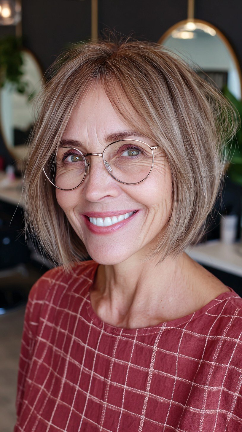 Chic Feathered Shag for Fine Hair