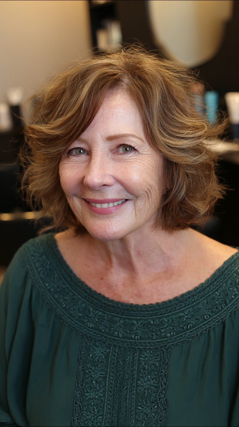 Glamorous Dynamic Waves with Subtle Highlights