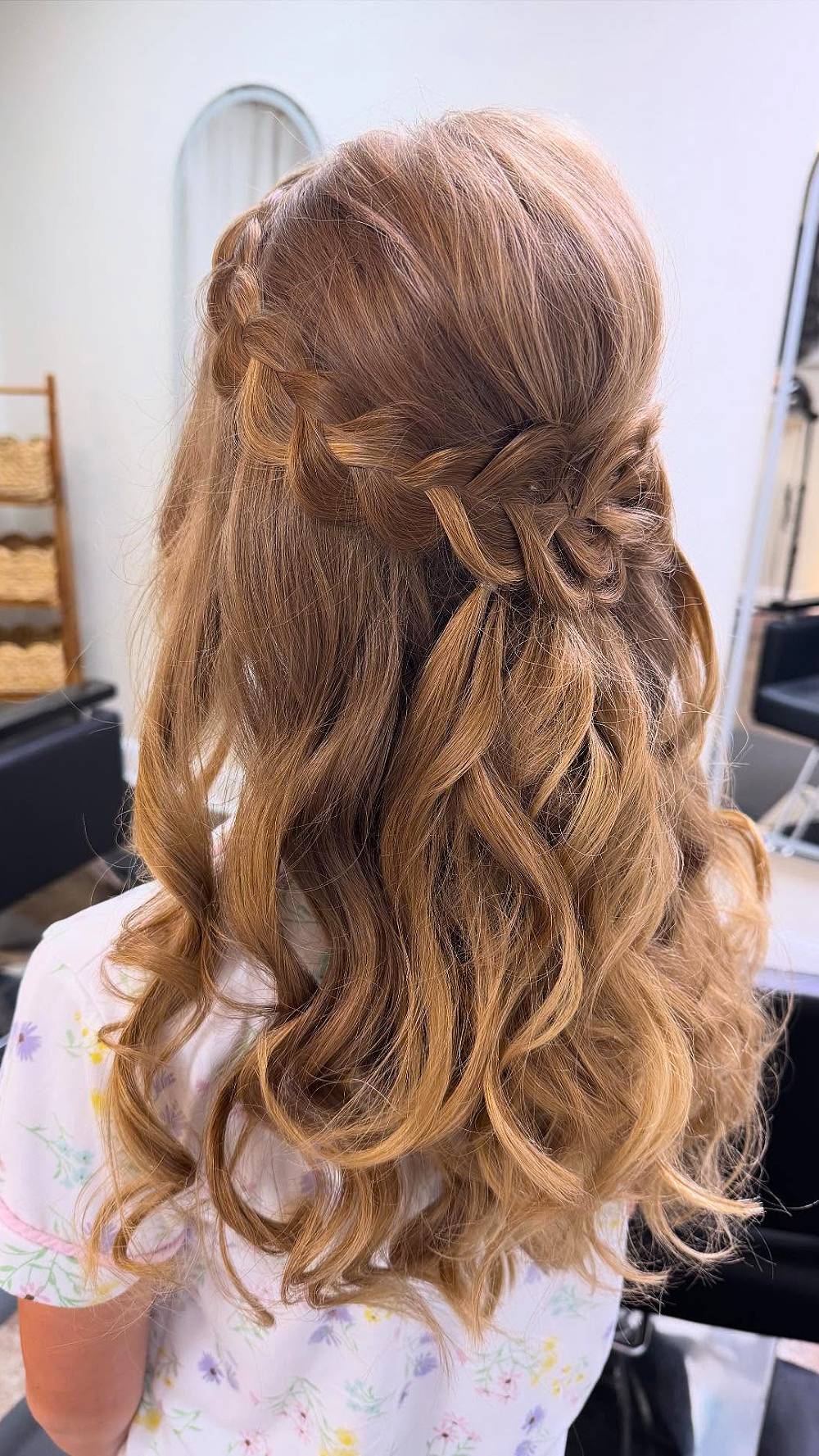 Romantic Braided Half-Up Hairstyle