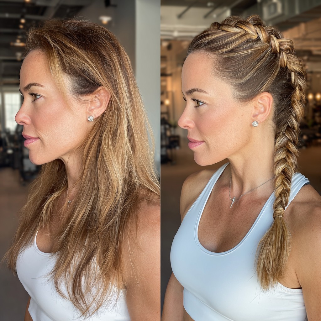 Stylish Day-to-Night Fishtail Braid Transition