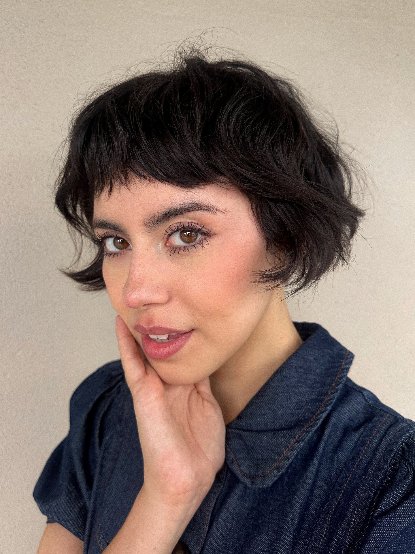 Bouncy Textured Tousled Bob