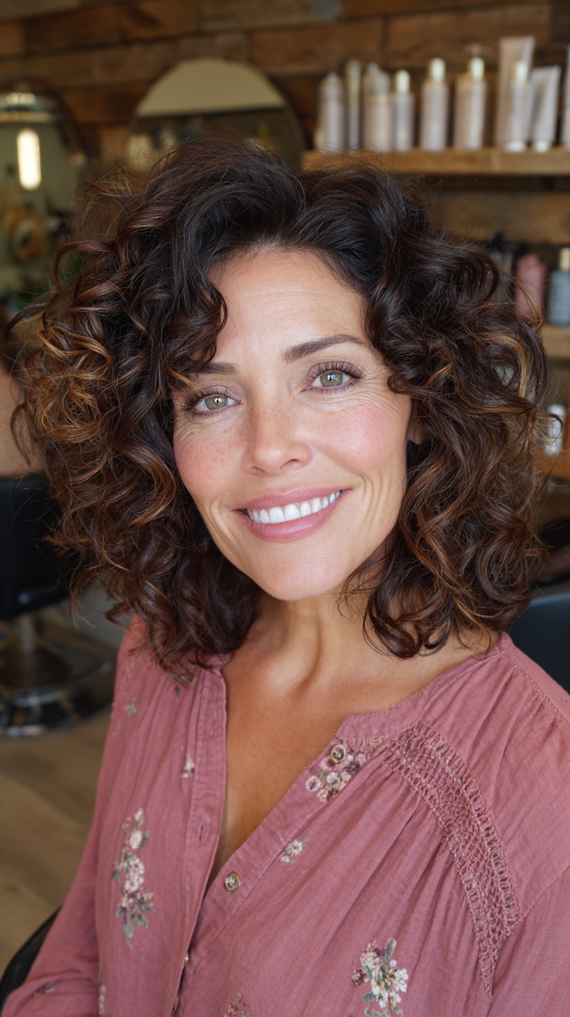 Natural-Spring-Brown-Curls-with-Luminous-Contrast