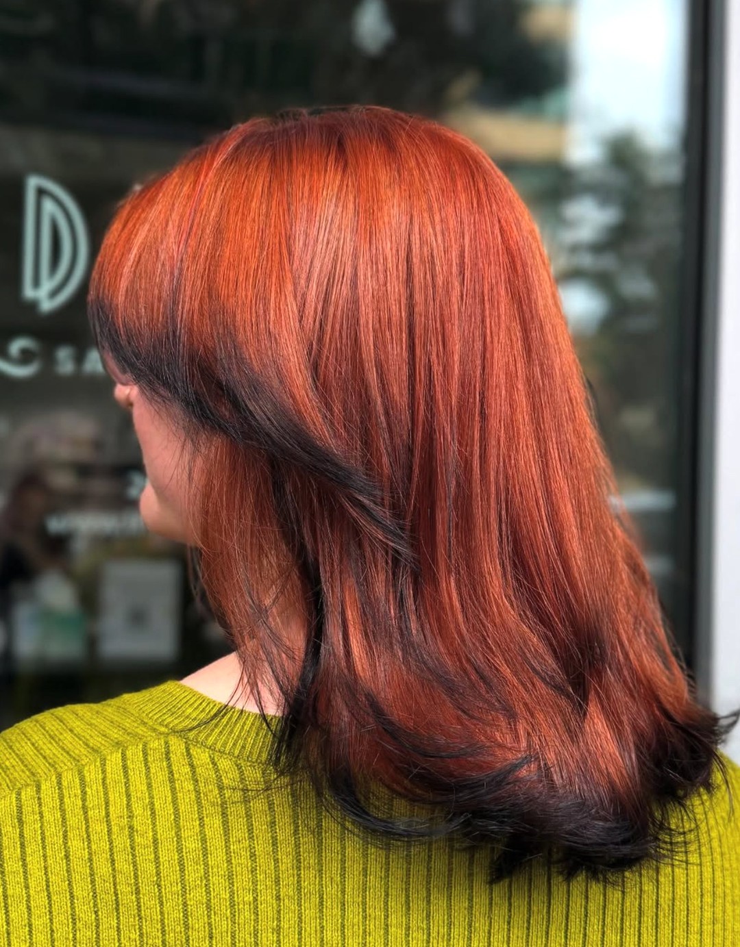 Lustrous Copper Layered Cascade