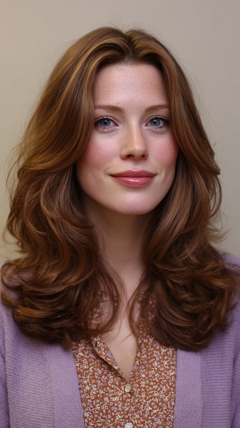 Soft Cinnamon Waves With Seamless Layers