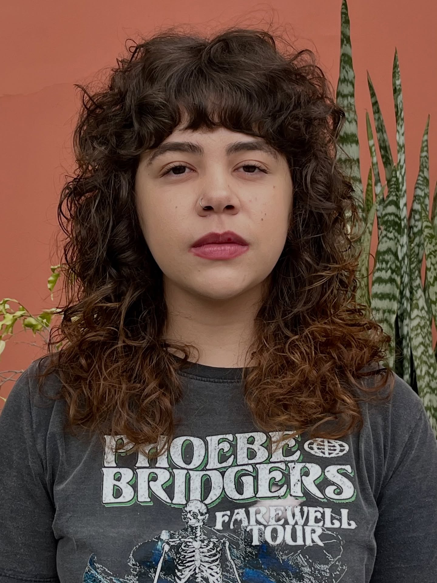 Eclectic Curly Shag with Voluminous Layers