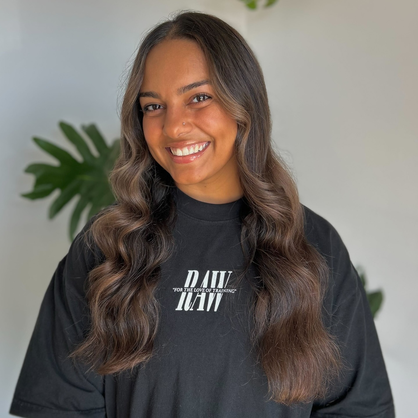 Elegant Chocolate Brown Waves with Subtle Highlights