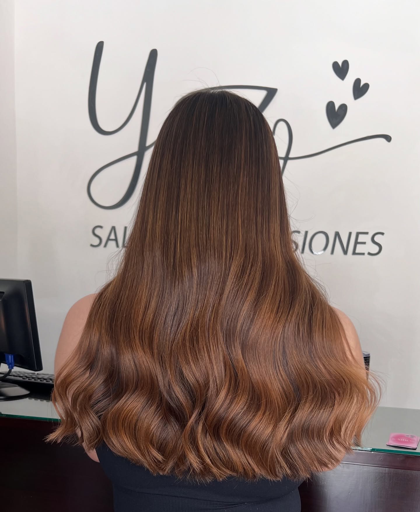 Warm Chestnut Waves with Subtle Dimension