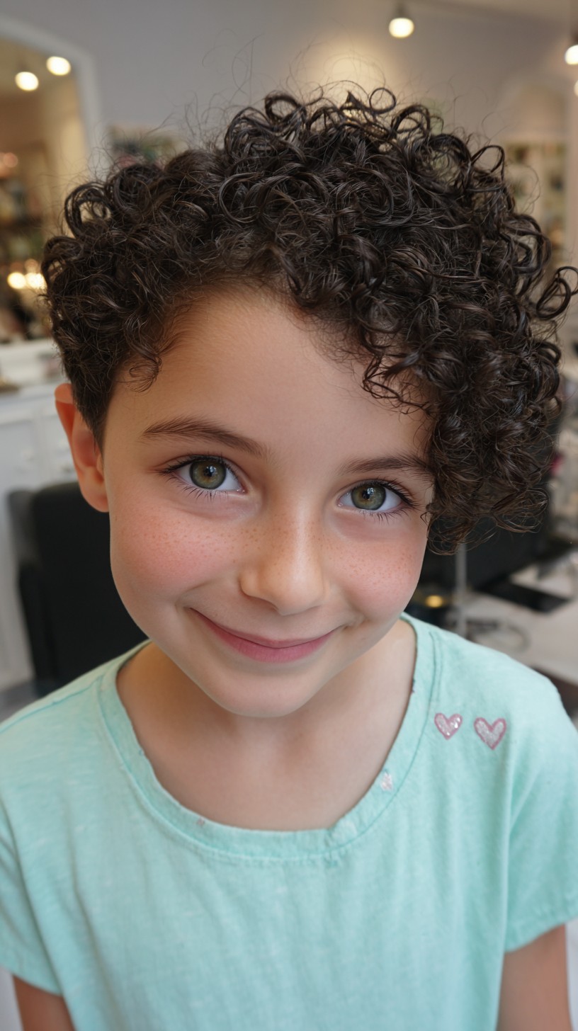 Playful Bouncy Curls with Natural Volume