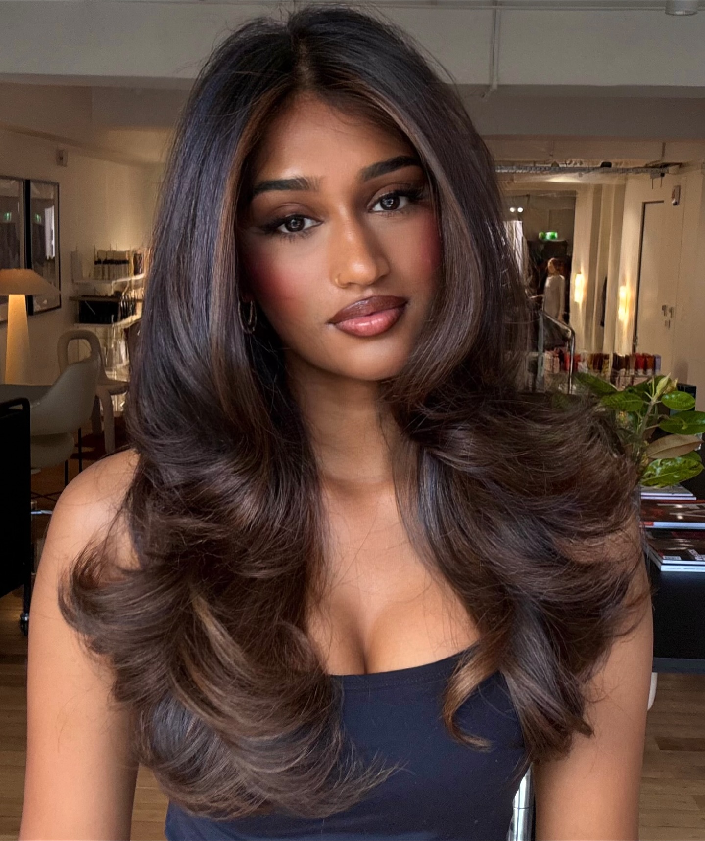Luxurious Long Layers with Soft Volume