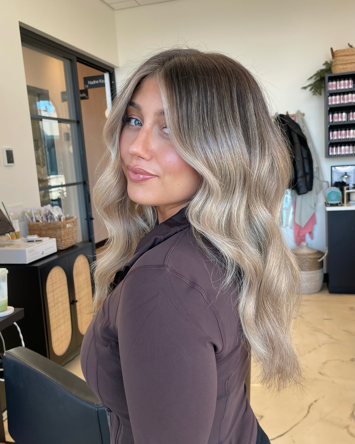 Soft Sandy Blonde Beach Waves