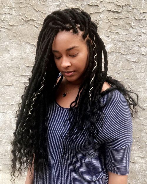 22 Hottest Faux Locs Styles In 2020 Anyone Can Do