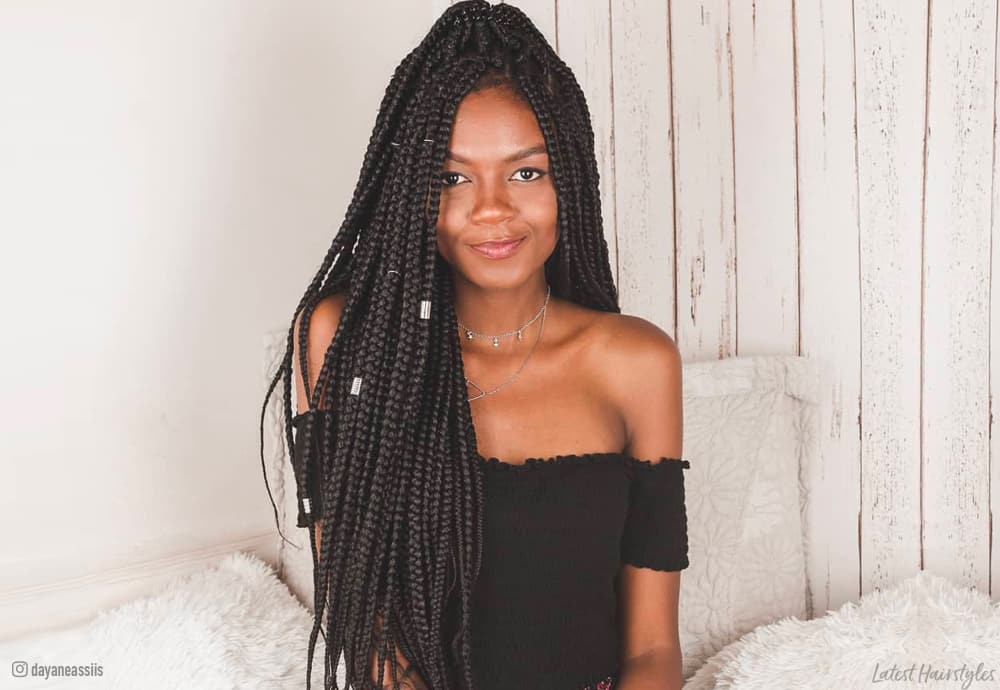 30 Long Box Braids Braiders Say Are Trending Right Now 30 Long Box Braids Braiders Say Are Trending Right Now