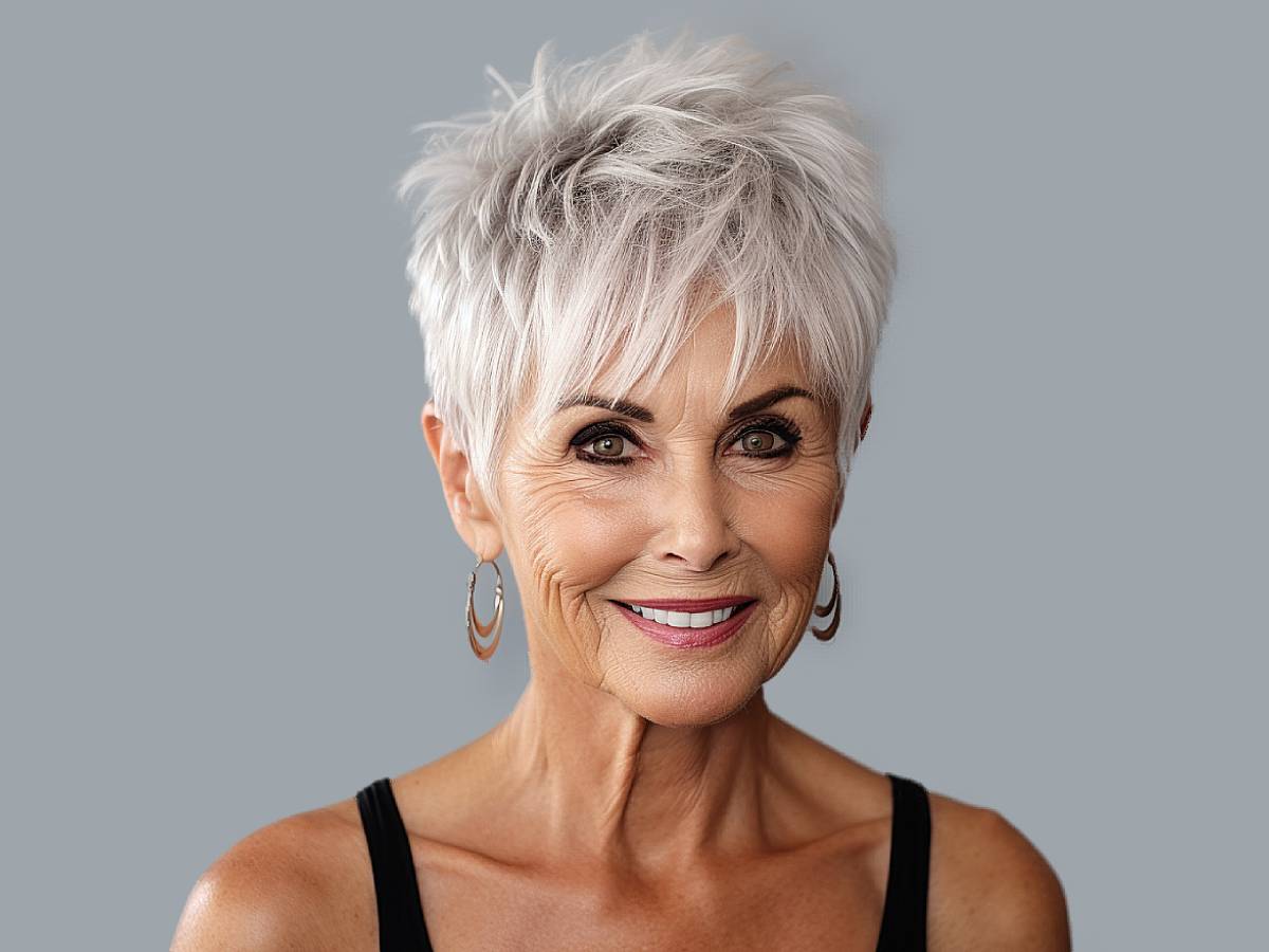  Older Short Hair Cuts