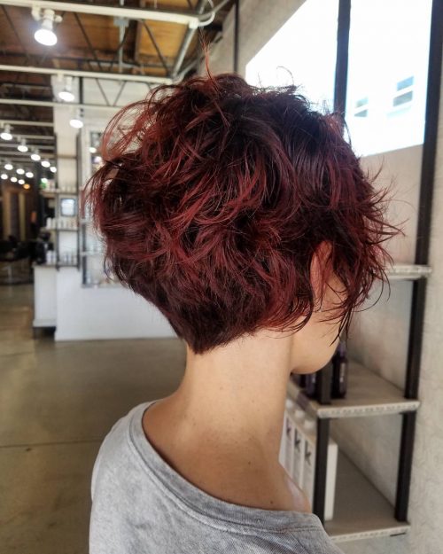 direct pilus that became pop inwards the Top 17 Wedge Haircut Ideas for Short Thin Hair
