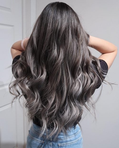 14 Balayage On Black Hair Ideas Trending In 2019