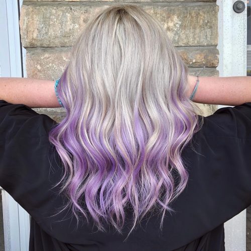 17 Hottest Silver Purple Hair Colors Of 2020