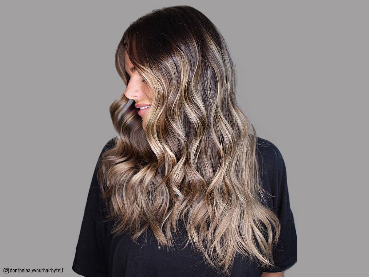 Caramel Mocha Balayage Is Falls Prettiest Transitional HairColor Trend   Allure