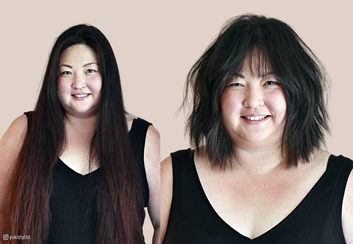 21 Slimming Hairstyles for Overweight Women Over 60