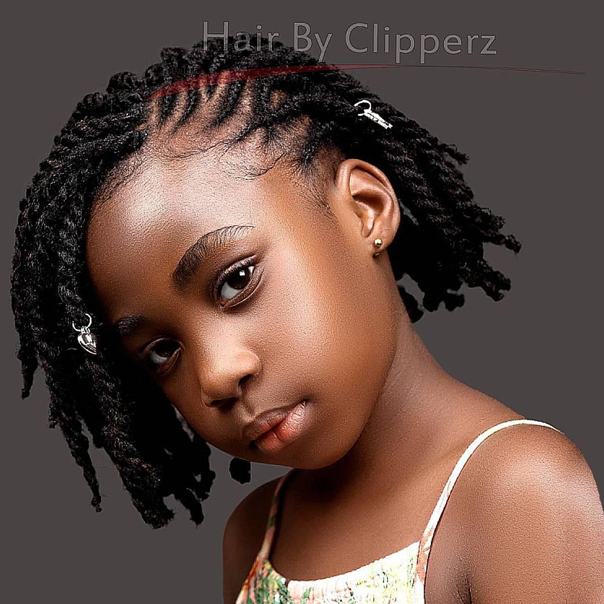 50 Easy Natural Hairstyles For Black Babies 012 Months Old  Coils and  Glory