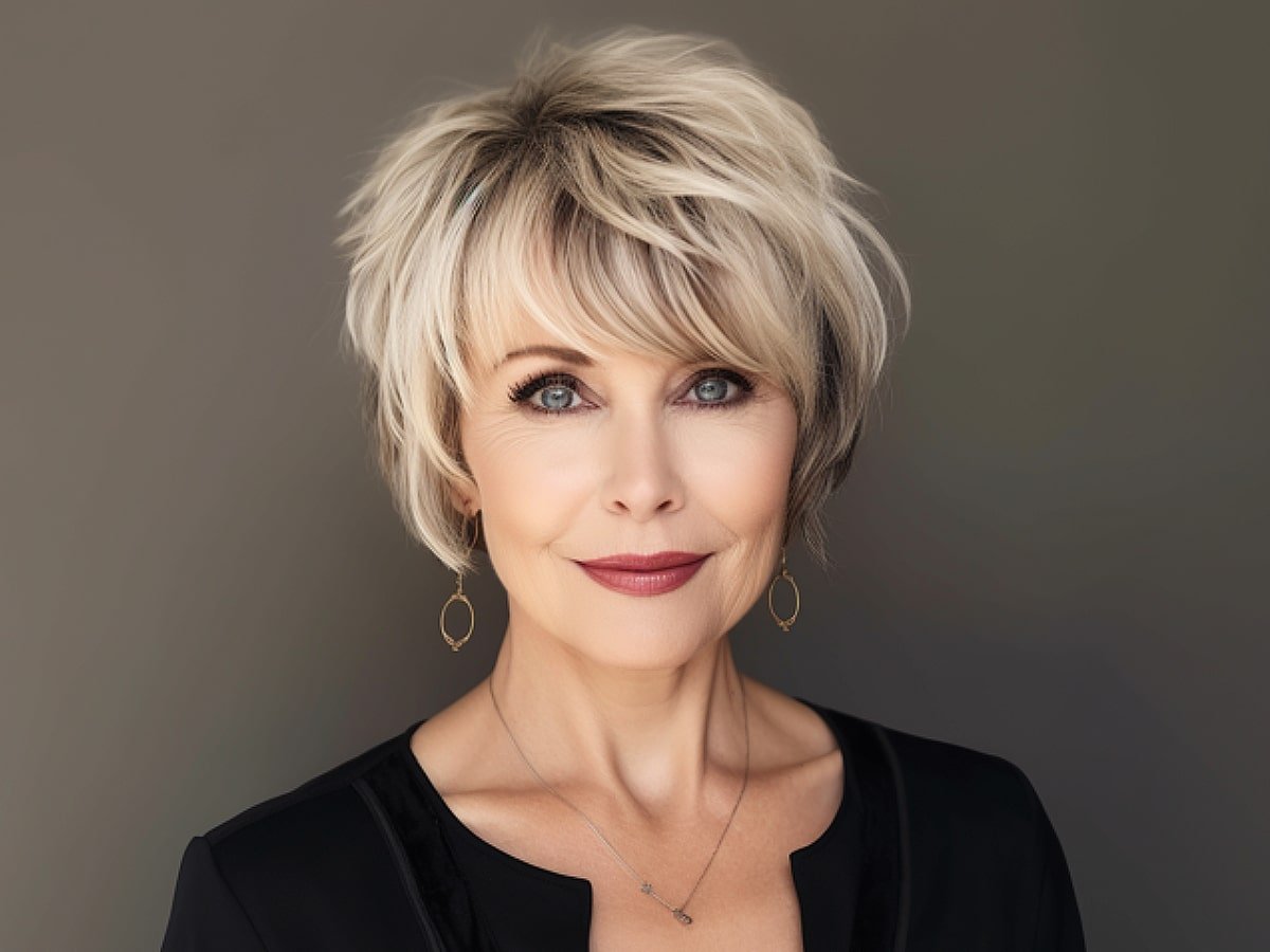 9+ Must Consider Short Hairstyles For Fine Fair Over 60 | 4Retirees