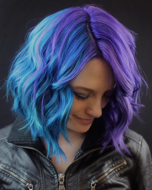 23 Incredible Examples Of Blue And Purple Hair In 21 23 Incredible Examples Of Blue And Purple Hair In 21