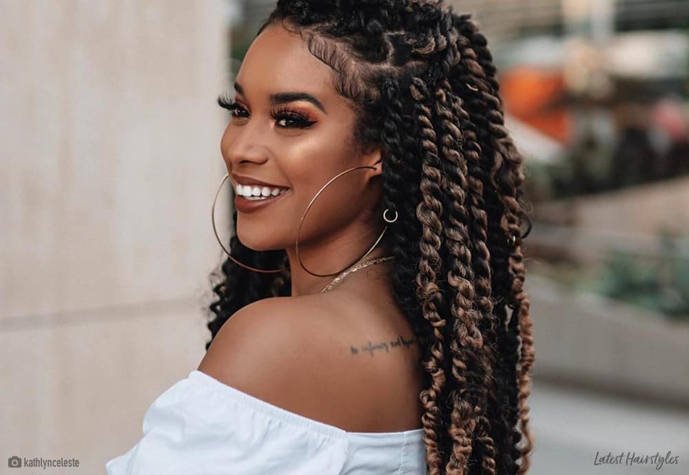 31 New Senegalese Twist Hairstyles For 2023  ThriveNaija  Twist hairstyles  Senegalese twist hairstyles Twist braid hairstyles