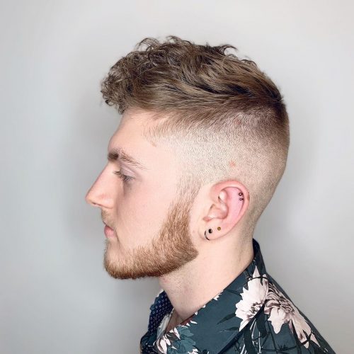 A curly pilus fade is a type of fade that xvi Awesome Examples of Curly Hair Fade Haircuts