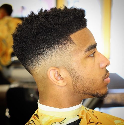 s haircut that has a gradual fade starting nigh the plow over of the caput together with gradually gets sho 21 Slickest Skin Fade aka Bald Fade Haircuts for Guys