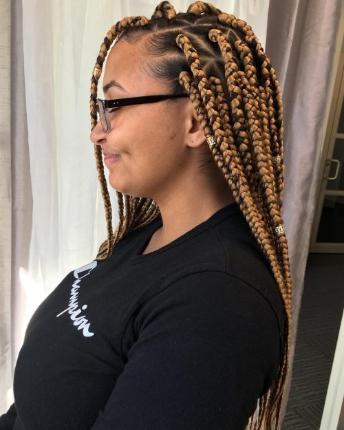 15 Hottest Blonde Box Braids To Try In 2020