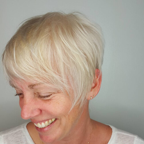 While blondes tin live constitute inward all parts of the reason 33 Best Platinum Blonde Hair Colors to Try