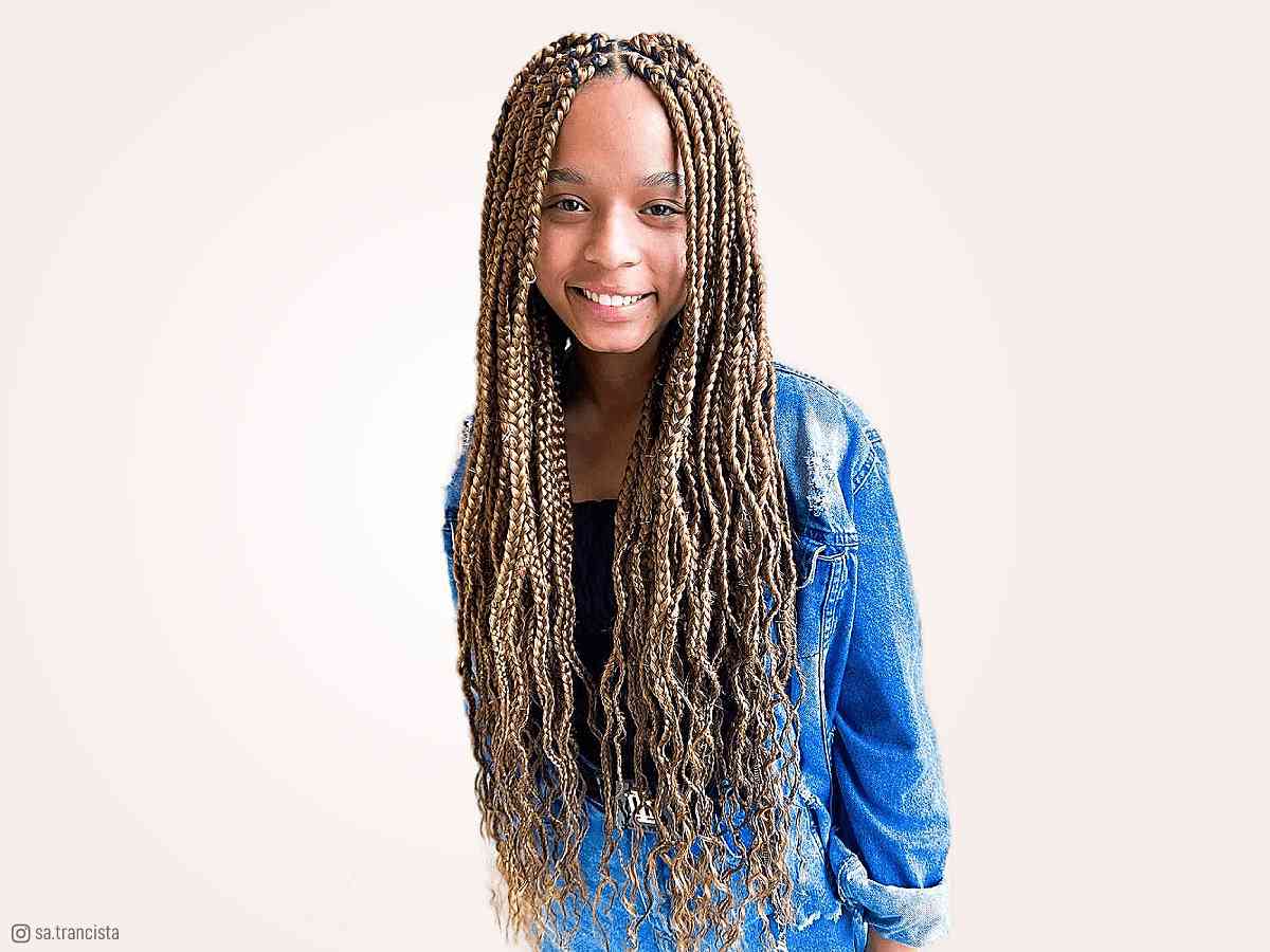 The 11 Cutest Box Braids For Kids In 2020